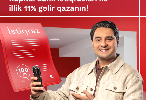 Kapital Bank-ın 30 000 000 manat həcmində istiqraznın abunə yazılışı başladı