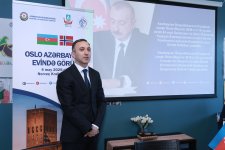 Norveçdəki Azərbaycan icması ilə görüş keçirilib (FOTO)