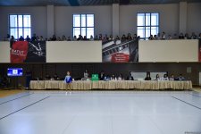 Bakıda “Aerobika gimnastikası üzrə 9-cu ölkə çempionatı və Bakı birinciliyi” start götürüb (FOTO)
