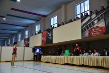 Bakıda “Aerobika gimnastikası üzrə 9-cu ölkə çempionatı və Bakı birinciliyi” start götürüb (FOTO)