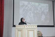 Xaçmazda “Heydər Əliyev - müstəqilliyimizin və suverenliyimizin banisi” adlı konfrans keçirilib (FOTO)