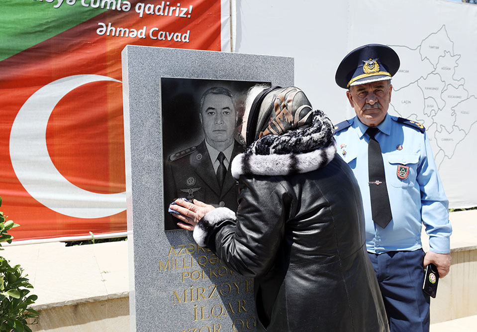 Milli Qəhrəman İlqar Mirzəyevin anım mərasimi keçirilib (FOTO)