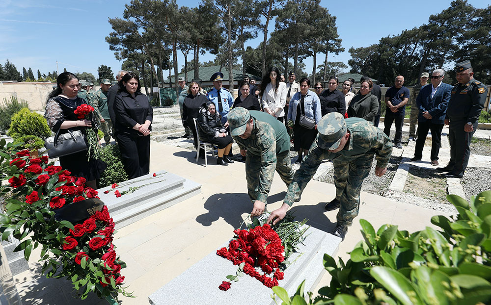 Milli Qəhrəman İlqar Mirzəyevin anım mərasimi keçirilib (FOTO)