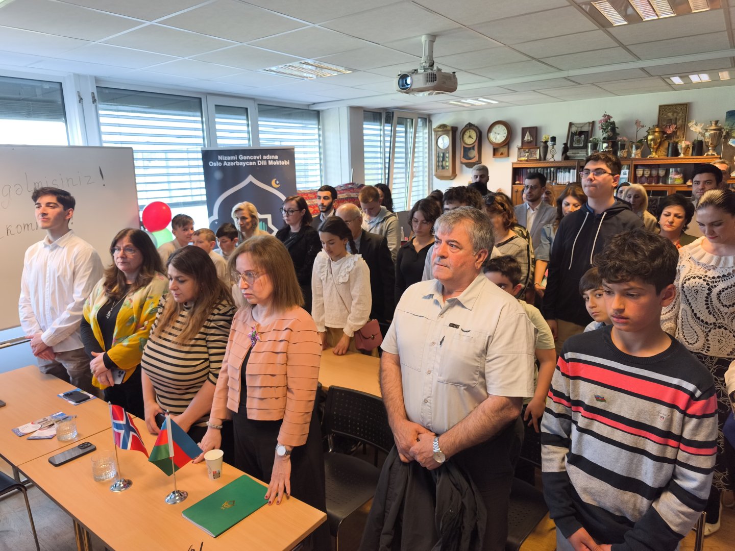 Norveçdəki Azərbaycan icması ilə görüş keçirilib (FOTO)