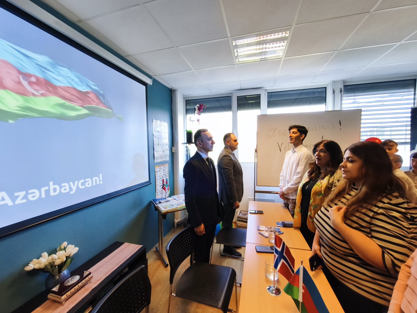 Norveçdəki Azərbaycan icması ilə görüş keçirilib (FOTO)