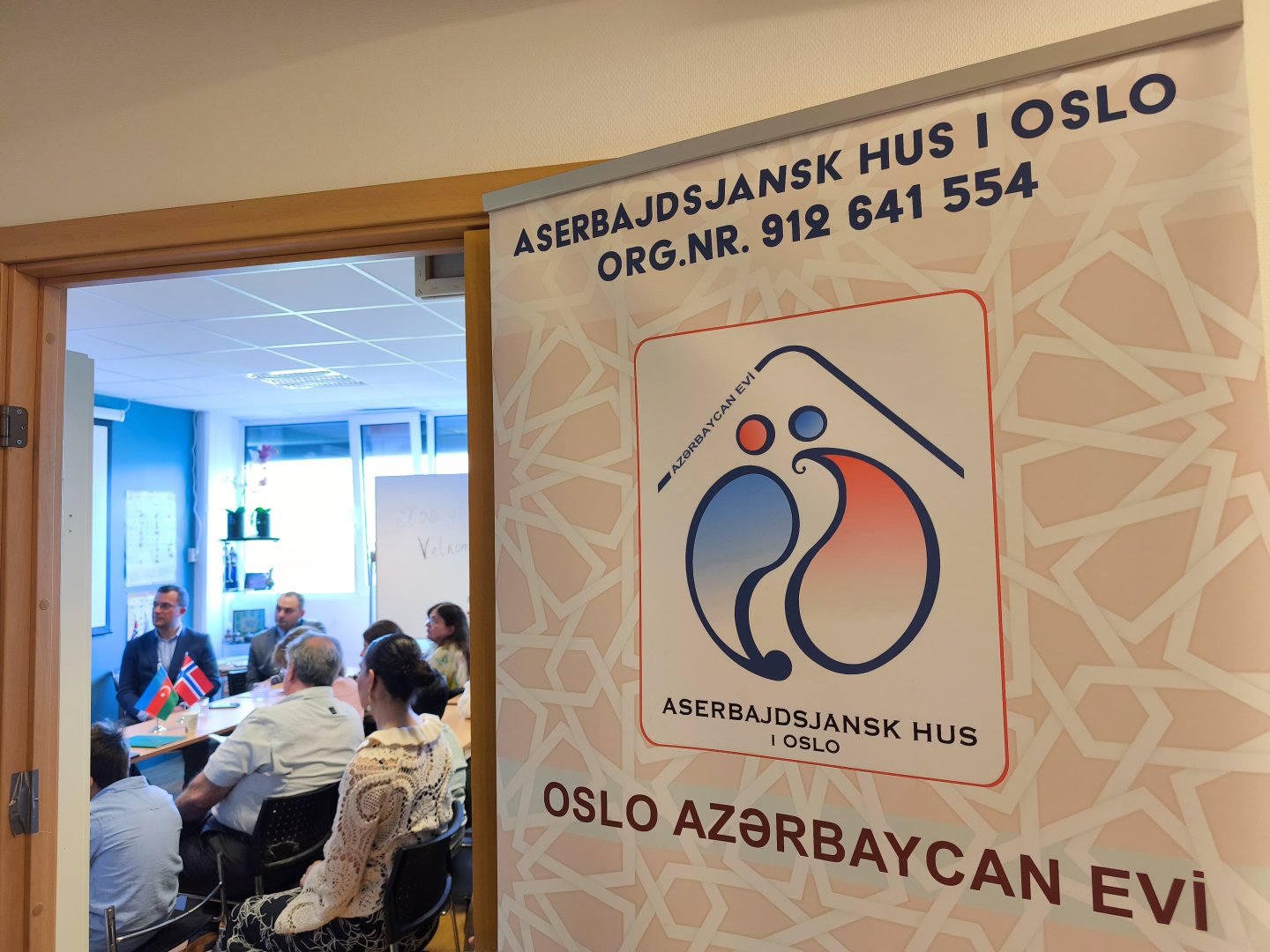 Norveçdəki Azərbaycan icması ilə görüş keçirilib (FOTO)