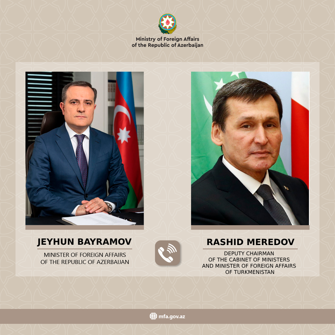 Azərbaycan və Türkmənistan arasında əməkdaşlıq əlaqələrinin möhkəmləndirilməsini müzakirə edilib