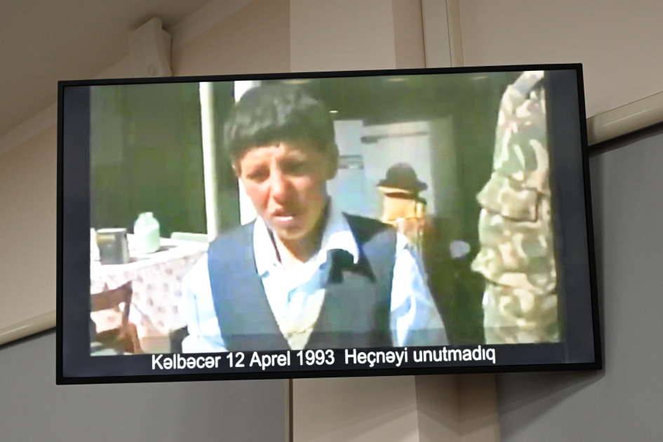 Məhkəmədə Ermənistan silahlı qüvvələri tərəfindən Kəlbəcərin işğalı zamanı əsir və girov götürülmüş azərbaycanlılara işgəncələr verilməsi ilə bağlı ifadələr dinlənilib (FOTO)