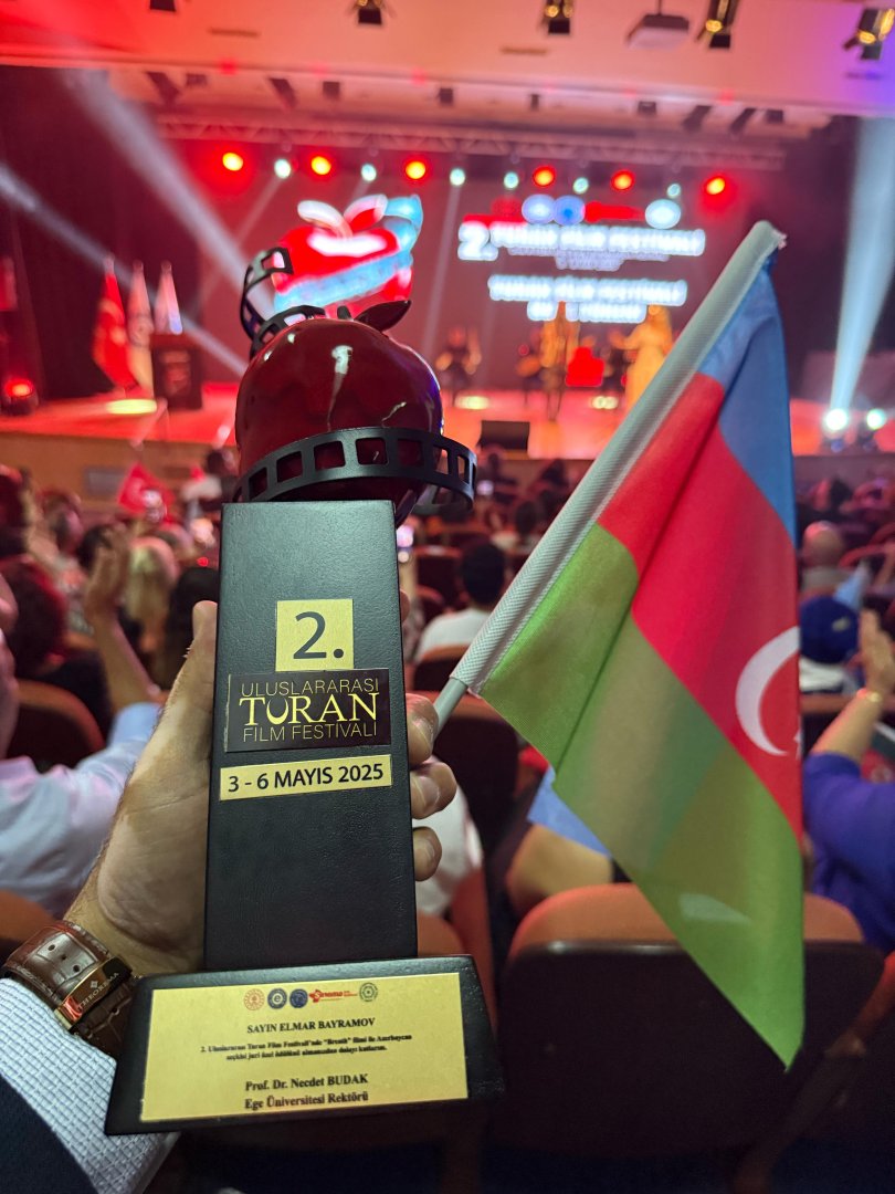 Elmar Bayramovun “Nəfəs” filmi beynəlxalq festivalda mükafata layiq görülüb (FOTO)