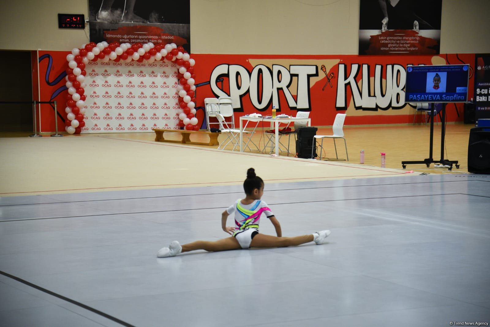 Bakıda “Aerobika gimnastikası üzrə 9-cu ölkə çempionatı və Bakı birinciliyi” start götürüb (FOTO)