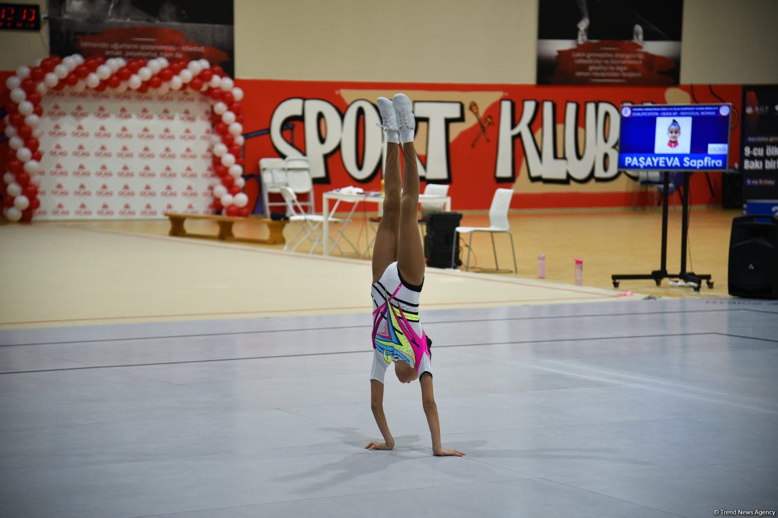 Bakıda “Aerobika gimnastikası üzrə 9-cu ölkə çempionatı və Bakı birinciliyi” start götürüb (FOTO)