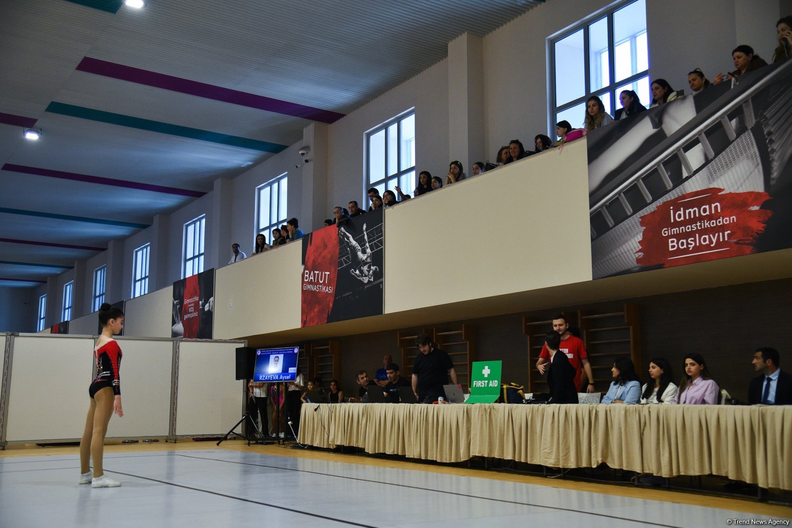 Bakıda “Aerobika gimnastikası üzrə 9-cu ölkə çempionatı və Bakı birinciliyi” start götürüb (FOTO)