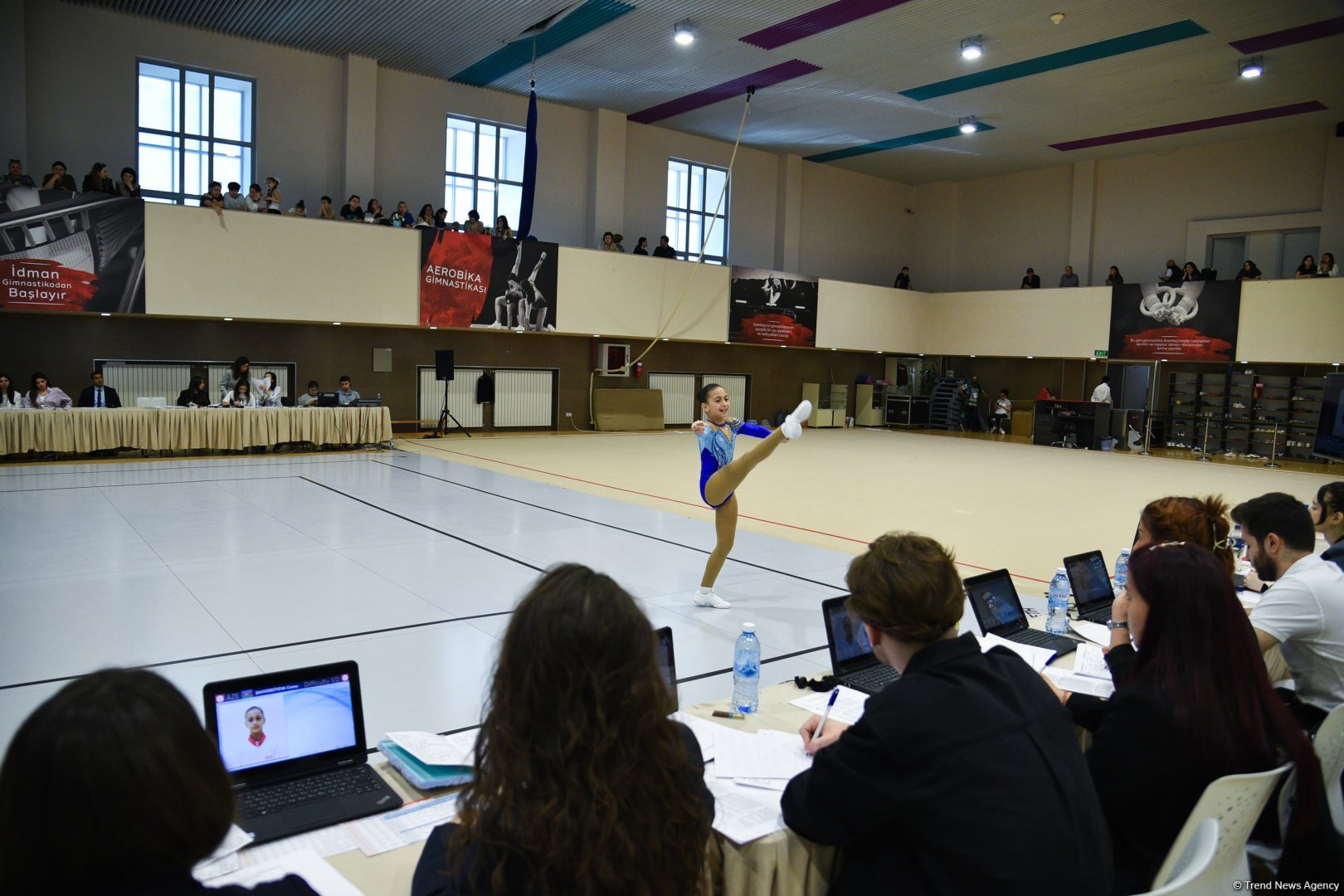 Bakıda “Aerobika gimnastikası üzrə 9-cu ölkə çempionatı və Bakı birinciliyi” start götürüb (FOTO)