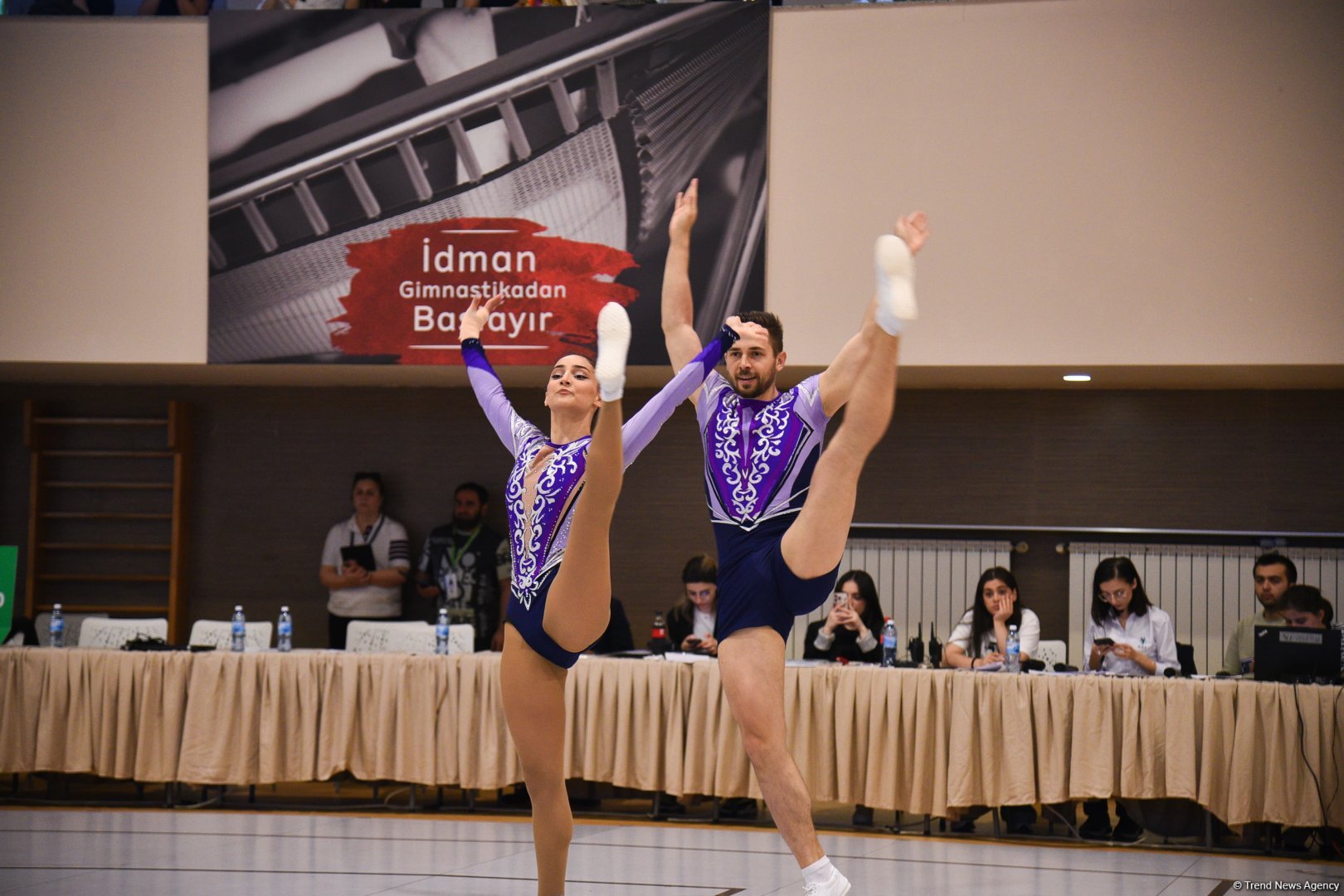 “Aerobika gimnastikası üzrə 9-cu ölkə çempionatı və Bakı birinciliyi”nin qalibləri mükafatlandırılıb (FOTO)