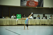 Bakıda “Aerobika gimnastikası üzrə 9-cu ölkə çempionatı və Bakı birinciliyi”nin ikinci günü keçirilir (FOTO)