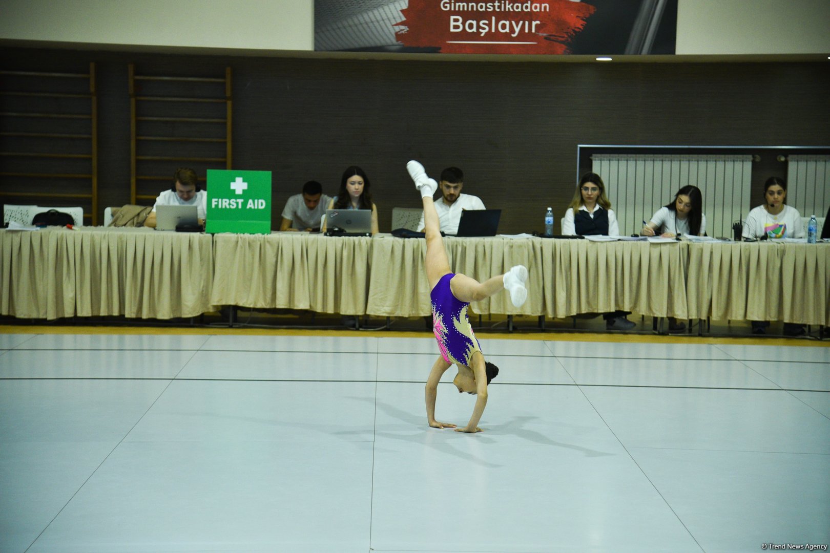 Bakıda “Aerobika gimnastikası üzrə 9-cu ölkə çempionatı və Bakı birinciliyi”nin ikinci günü keçirilir (FOTO)
