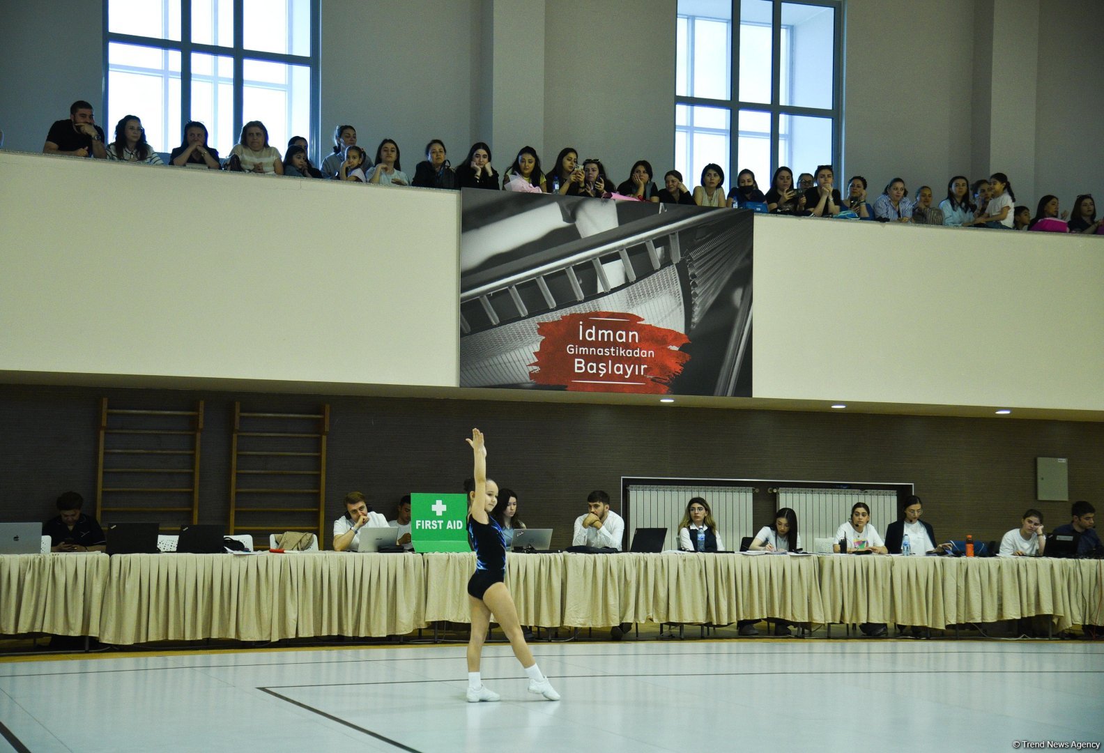 Bakıda “Aerobika gimnastikası üzrə 9-cu ölkə çempionatı və Bakı birinciliyi”nin ikinci günü keçirilir (FOTO)