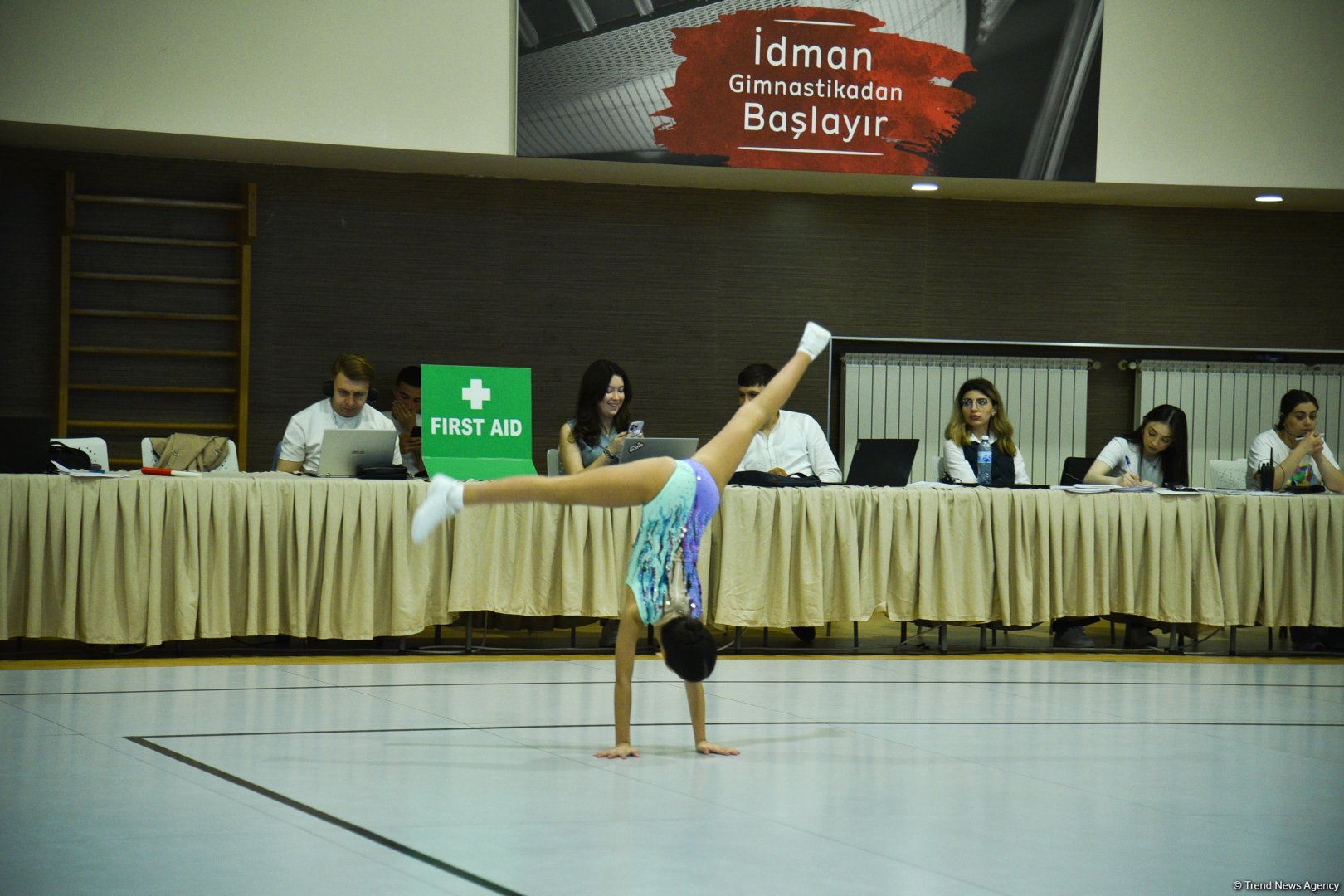 Bakıda “Aerobika gimnastikası üzrə 9-cu ölkə çempionatı və Bakı birinciliyi”nin ikinci günü keçirilir (FOTO)
