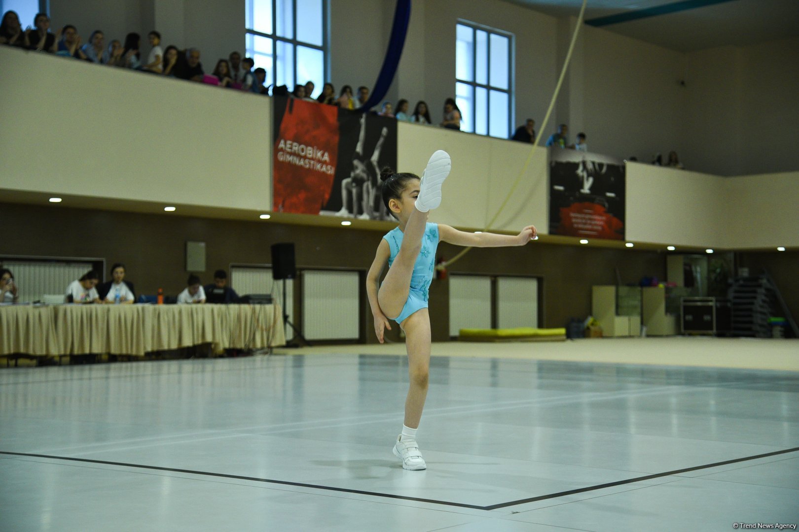 Bakıda “Aerobika gimnastikası üzrə 9-cu ölkə çempionatı və Bakı birinciliyi”nin ikinci günü keçirilir (FOTO)