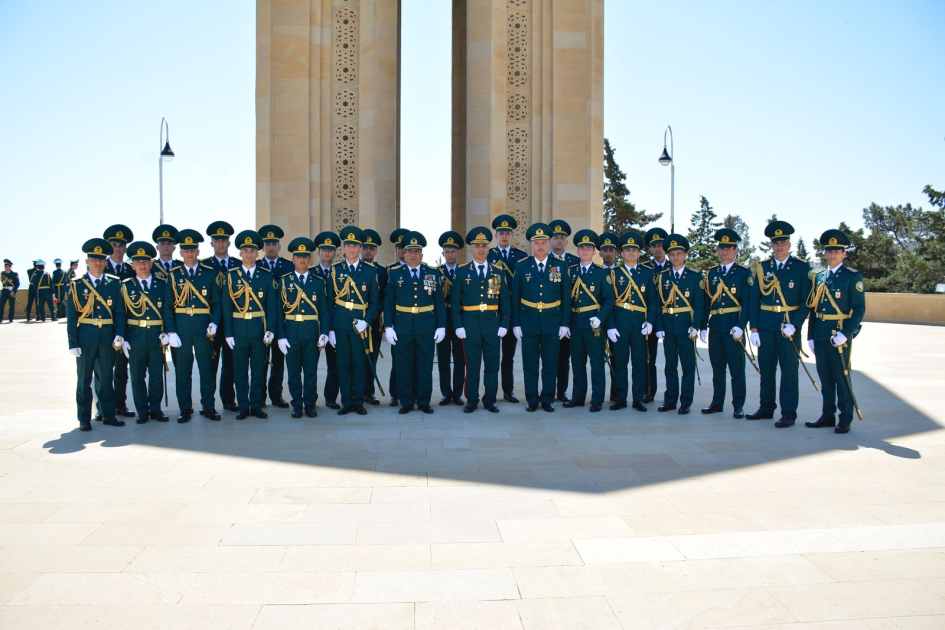 Dövlət Sərhəd Xidmətinin Akademiyasını bu il 168 kursant bitirib (FOTO)