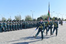 Dövlət Sərhəd Xidmətinin Akademiyasını bu il 168 kursant bitirib (FOTO)