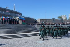 Dövlət Sərhəd Xidmətinin Akademiyasını bu il 168 kursant bitirib (FOTO)