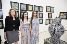 Heydər Əliyev Fondunun vitse-prezidenti Leyla Əliyeva və Arzu Əliyeva Romada MAMA “Ana təbiət” sərgisinin təqdimatında iştirak ediblər (FOTO)