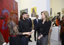 Heydər Əliyev Fondunun vitse-prezidenti Leyla Əliyeva və Arzu Əliyeva Romada MAMA “Ana təbiət” sərgisinin təqdimatında iştirak ediblər (FOTO)