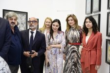 Heydər Əliyev Fondunun vitse-prezidenti Leyla Əliyeva və Arzu Əliyeva Romada MAMA “Ana təbiət” sərgisinin təqdimatında iştirak ediblər (FOTO)
