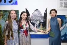 Heydər Əliyev Fondunun vitse-prezidenti Leyla Əliyeva və Arzu Əliyeva Romada MAMA “Ana təbiət” sərgisinin təqdimatında iştirak ediblər (FOTO)
