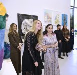 Heydər Əliyev Fondunun vitse-prezidenti Leyla Əliyeva və Arzu Əliyeva Romada MAMA “Ana təbiət” sərgisinin təqdimatında iştirak ediblər (FOTO)