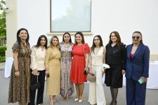 Heydər Əliyev Fondunun vitse-prezidenti Leyla Əliyeva və Arzu Əliyeva Romada MAMA “Ana təbiət” sərgisinin təqdimatında iştirak ediblər (FOTO)