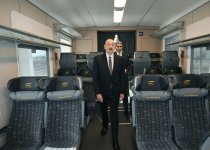 Prezident İlham Əliyev Ağdam Dəmir Yolu və Avtovağzal Kompleksinin açılışında iştirak edib (YENİLƏNİB) (FOTO)