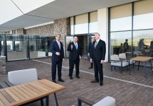 Prezident İlham Əliyev Ağdam Dəmir Yolu və Avtovağzal Kompleksinin açılışında iştirak edib (YENİLƏNİB) (FOTO)
