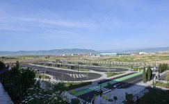 Prezident İlham Əliyev Ağdam Dəmir Yolu və Avtovağzal Kompleksinin açılışında iştirak edib (YENİLƏNİB) (FOTO/VİDEO)