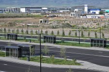 Prezident İlham Əliyev Ağdam Dəmir Yolu və Avtovağzal Kompleksinin açılışında iştirak edib (YENİLƏNİB) (FOTO/VİDEO)