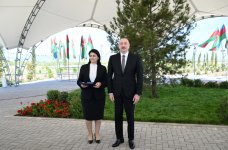 Prezident İlham Əliyev Ağdam rayonunun Kəngərli kəndinin birinci mərhələsinin açılışında iştirak edib (FOTO) (YENİLƏNİB)