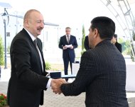 Prezident İlham Əliyev Ağdam rayonunun Kəngərli kəndinin birinci mərhələsinin açılışında iştirak edib (FOTO) (YENİLƏNİB)