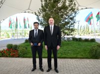 Prezident İlham Əliyev Ağdam rayonunun Kəngərli kəndinin birinci mərhələsinin açılışında iştirak edib (FOTO) (YENİLƏNİB)