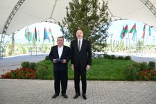 Prezident İlham Əliyev Ağdam rayonunun Kəngərli kəndinin birinci mərhələsinin açılışında iştirak edib (FOTO) (YENİLƏNİB)