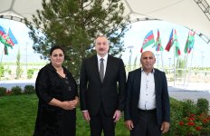 Prezident İlham Əliyev Ağdam rayonunun Kəngərli kəndinin birinci mərhələsinin açılışında iştirak edib (FOTO) (YENİLƏNİB)