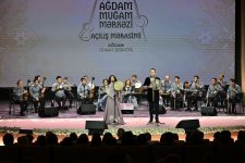Prezident İlham Əliyev və Birinci xanım Mehriban Əliyeva Ağdam Muğam Mərkəzinin açılışında iştirak ediblər (FOTO/VİDEO) (YENİLƏNİB-3)