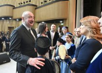 Prezident İlham Əliyev və Birinci xanım Mehriban Əliyeva Ağdam Muğam Mərkəzinin açılışında iştirak ediblər (FOTO/VİDEO) (YENİLƏNİB-3)
