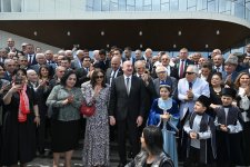 Prezident İlham Əliyev və Birinci xanım Mehriban Əliyeva Ağdam Muğam Mərkəzinin açılışında iştirak ediblər (FOTO/VİDEO) (YENİLƏNİB-3)