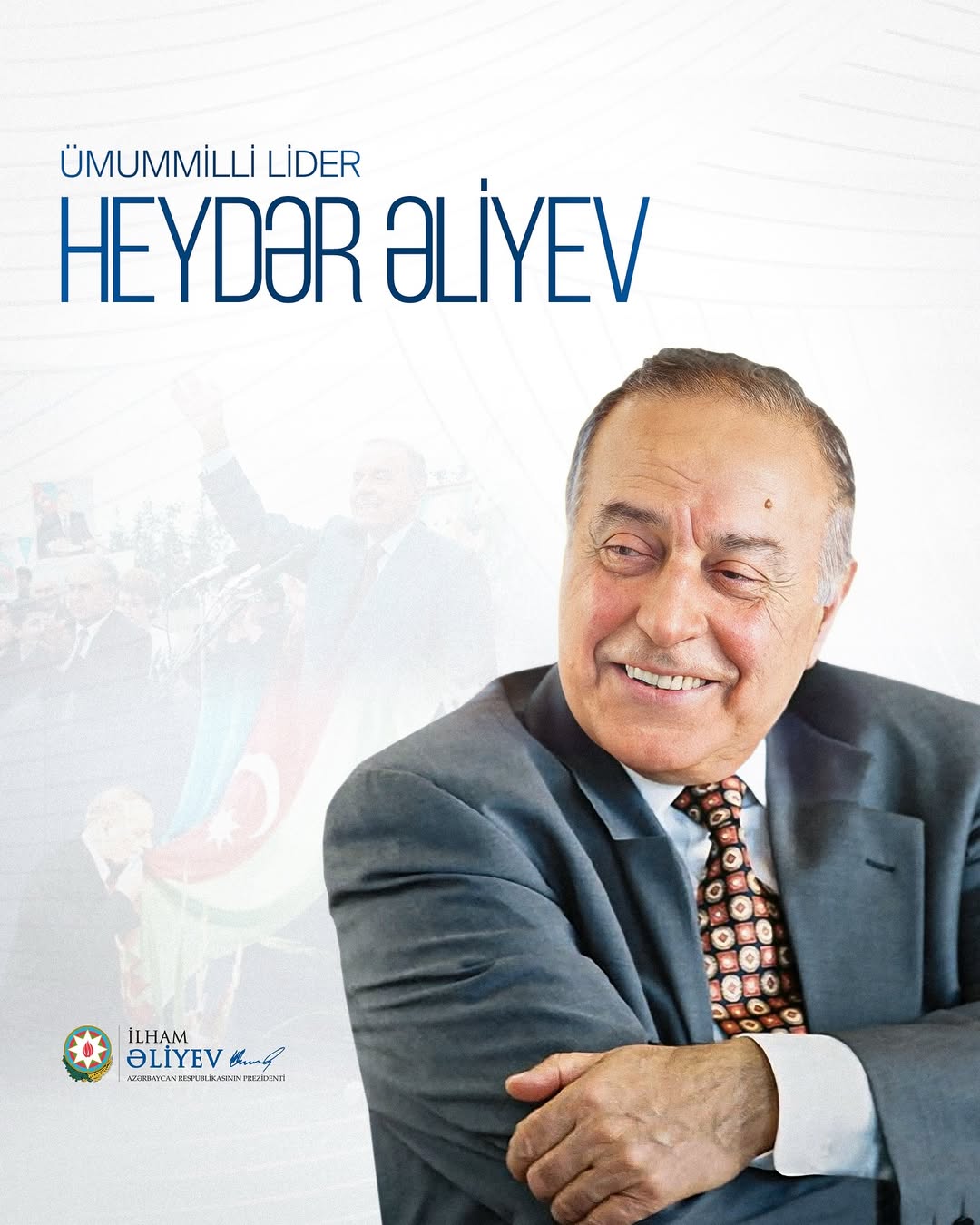 Prezident İlham Əliyev Ulu Öndər Heydər Əliyevin anadan olmasının 102-ci ildönümü ilə əlaqədar paylaşım edib (FOTO)