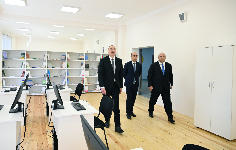 Prezident İlham Əliyev Ağdam rayonunun Kəngərli kəndinin birinci mərhələsinin açılışında iştirak edib (FOTO) (YENİLƏNİB)