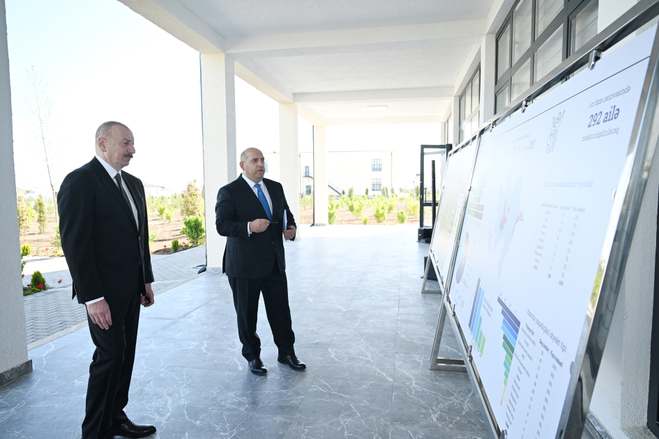 Prezident İlham Əliyev Ağdam rayonunun Kəngərli kəndinin birinci mərhələsinin açılışında iştirak edib (FOTO) (YENİLƏNİB)