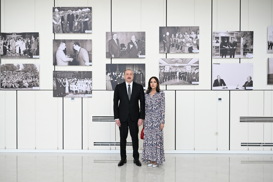 Prezident İlham Əliyev və Birinci xanım Mehriban Əliyeva Ağdam Muğam Mərkəzinin açılışında iştirak ediblər (FOTO/VİDEO) (YENİLƏNİB-3)
