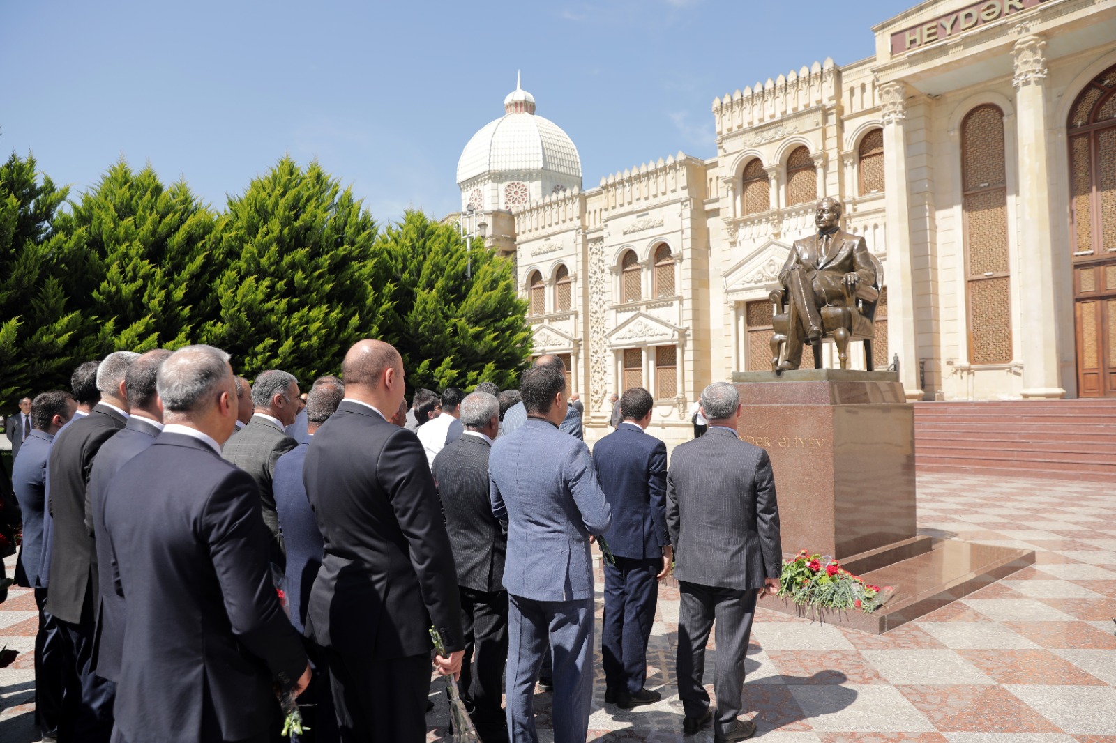 Xaçmazda Ümummilli Lider Heydər Əliyevin anadan olmasının 102-ci ildönümü qeyd edildi (FOTO)