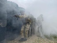 Azərbaycan ilə Türkiyə hərbçiləri birgə komando təlimləri keçiriblər (FOTO)